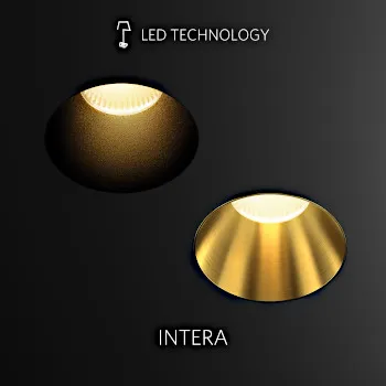 Светильники скрытого монтажа <br>INTERA